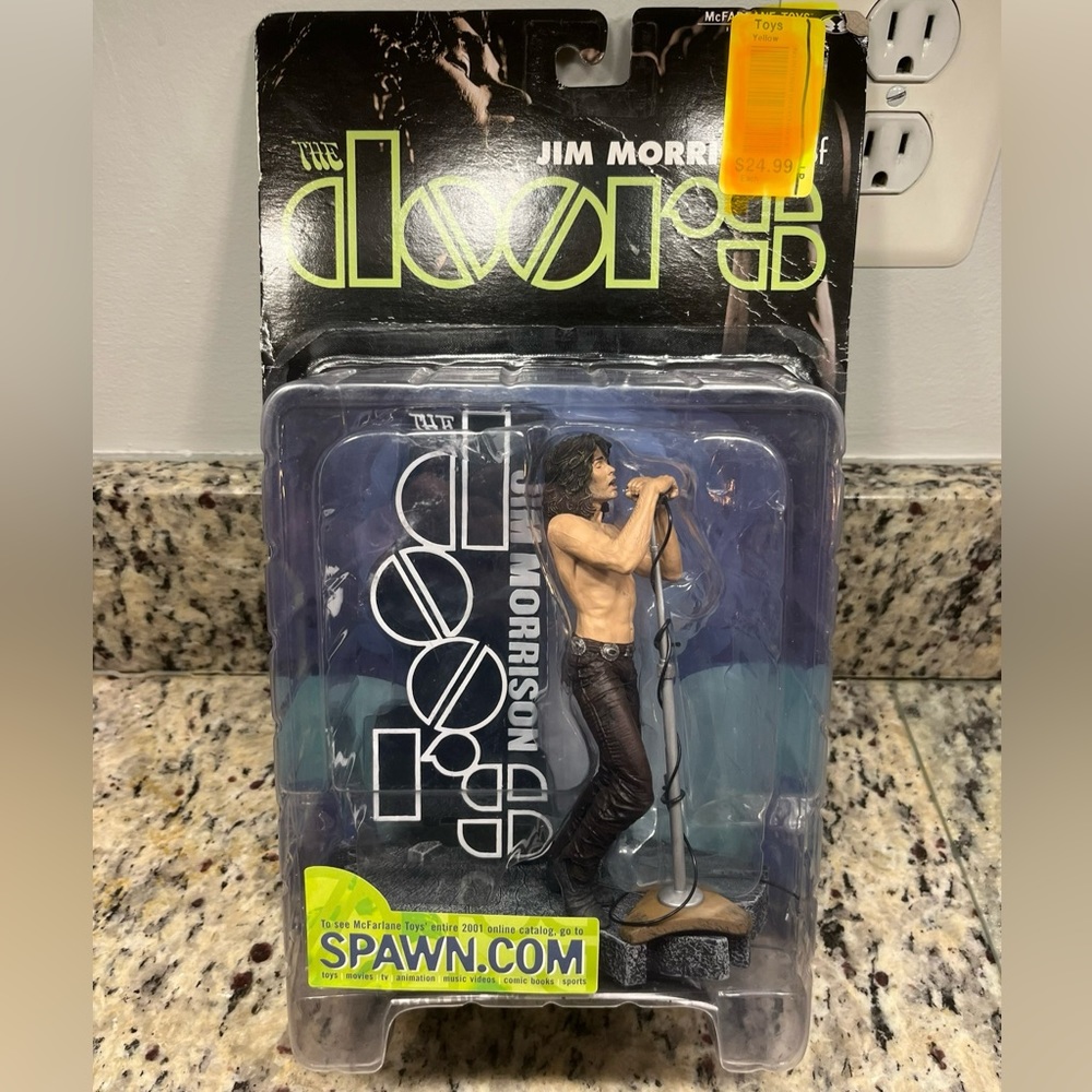 🎸 '01 The Doors Band Jim Morrison - Todd McFarlane Spawn Comic Vintage Figurine